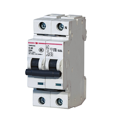 GM63GQ series miniature circuit breaker with over-voltage protection